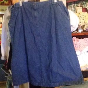 W66 L32 Giovelli blue Denim Jean Skirt